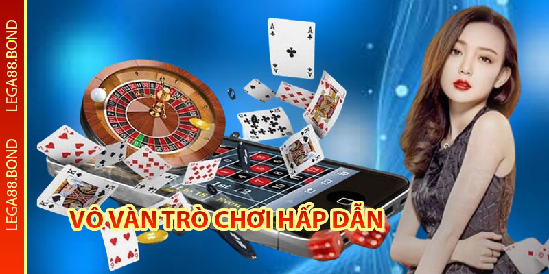 Vô vàn trò chơi hấp dẫn chờ bạn khám phá